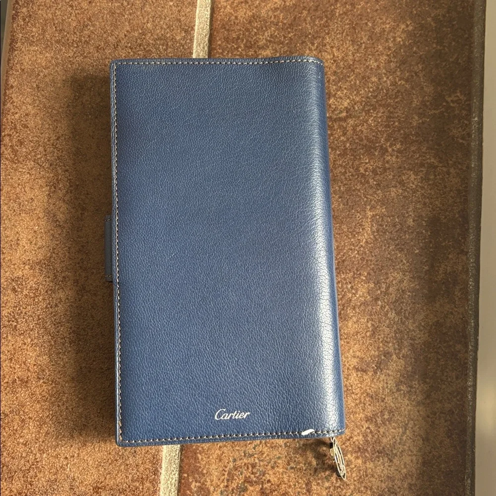 Cartier Blue Leather notebook - Picture 2 of 6